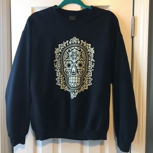 OBEY sugar skull sweatshirt